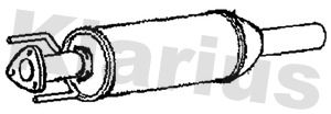 Filtr sadzy / filtr cząstek stałych, układ wydechowy KLARIUS 1606604680