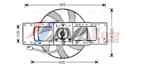 Ventilateur, refroidissement du moteur