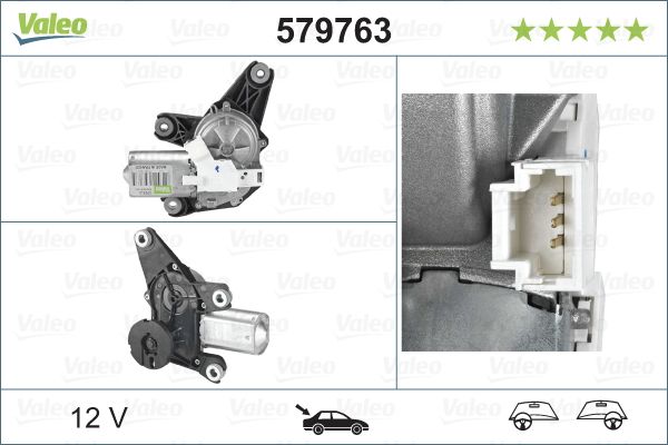 Motor stěračů VALEO 579763