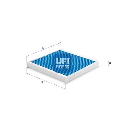 Filtru, aer habitaclu UFI 34.176.00