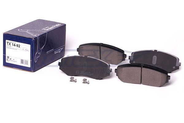 Levně Sada brzdových destiček, kotoučová brzda TOMEX Brakes 14-92