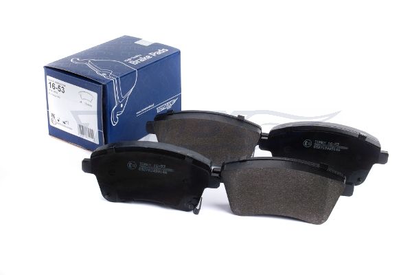 Levně Sada brzdových destiček, kotoučová brzda TOMEX Brakes 16-53