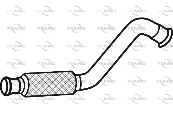 Rura wydechowa FENNO P46019