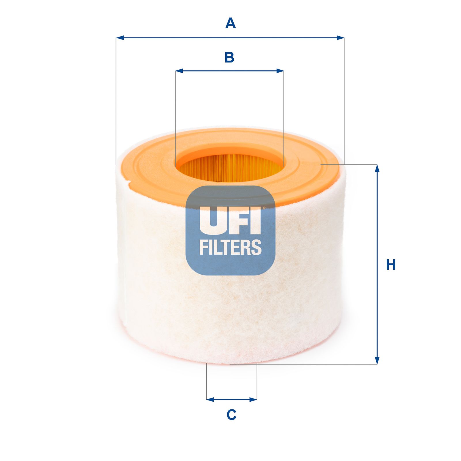 Vzduchový filtr UFI 27.A54.00