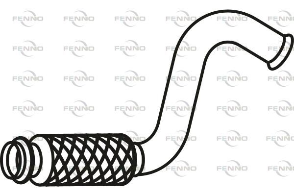 Rura wydechowa FENNO P46029