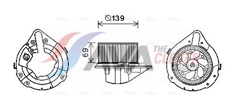 AVA - Heater Blower Motor