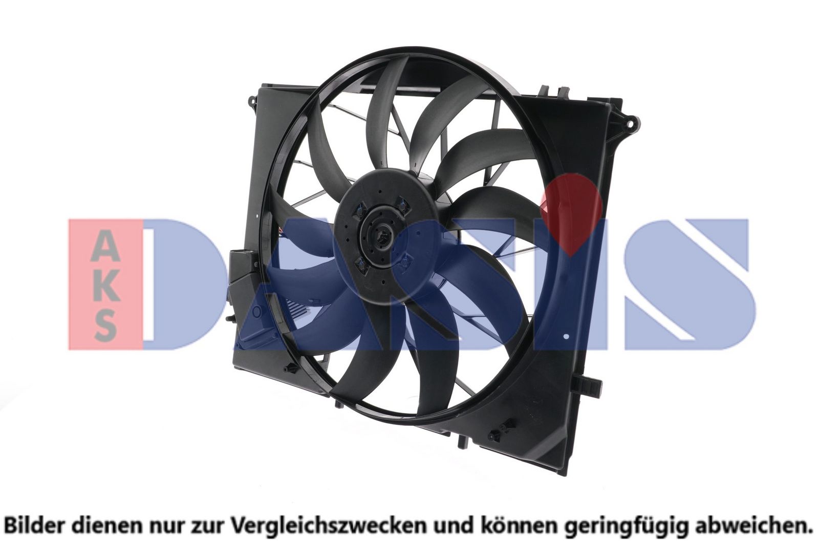 Carcasa, ventilator radiator AKS DASIS 128143N