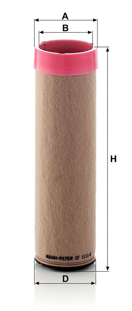 Levně Filtr - sekundární vzduch MANN-FILTER CF 1111/2