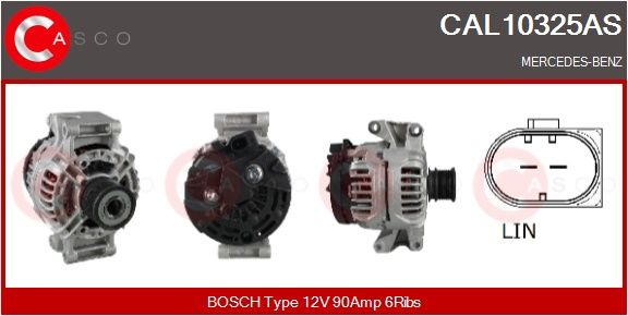 Levně generátor CASCO CAL10325AS