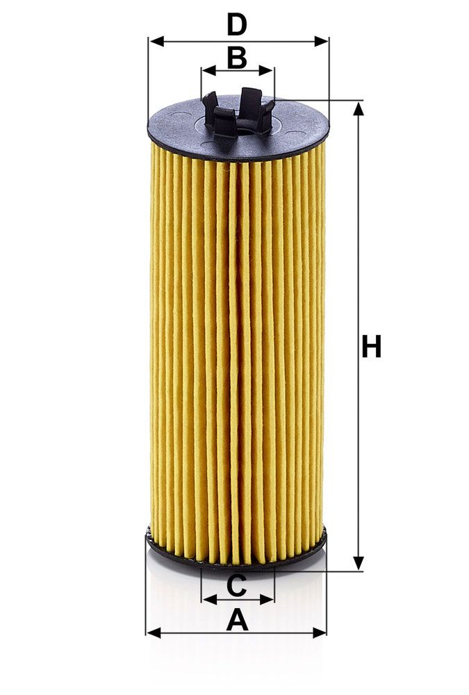 Levně Olejový filtr MANN-FILTER HU 6009 z