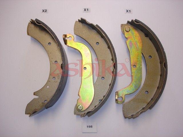 Set saboti frana ASHIKA 55-01-195