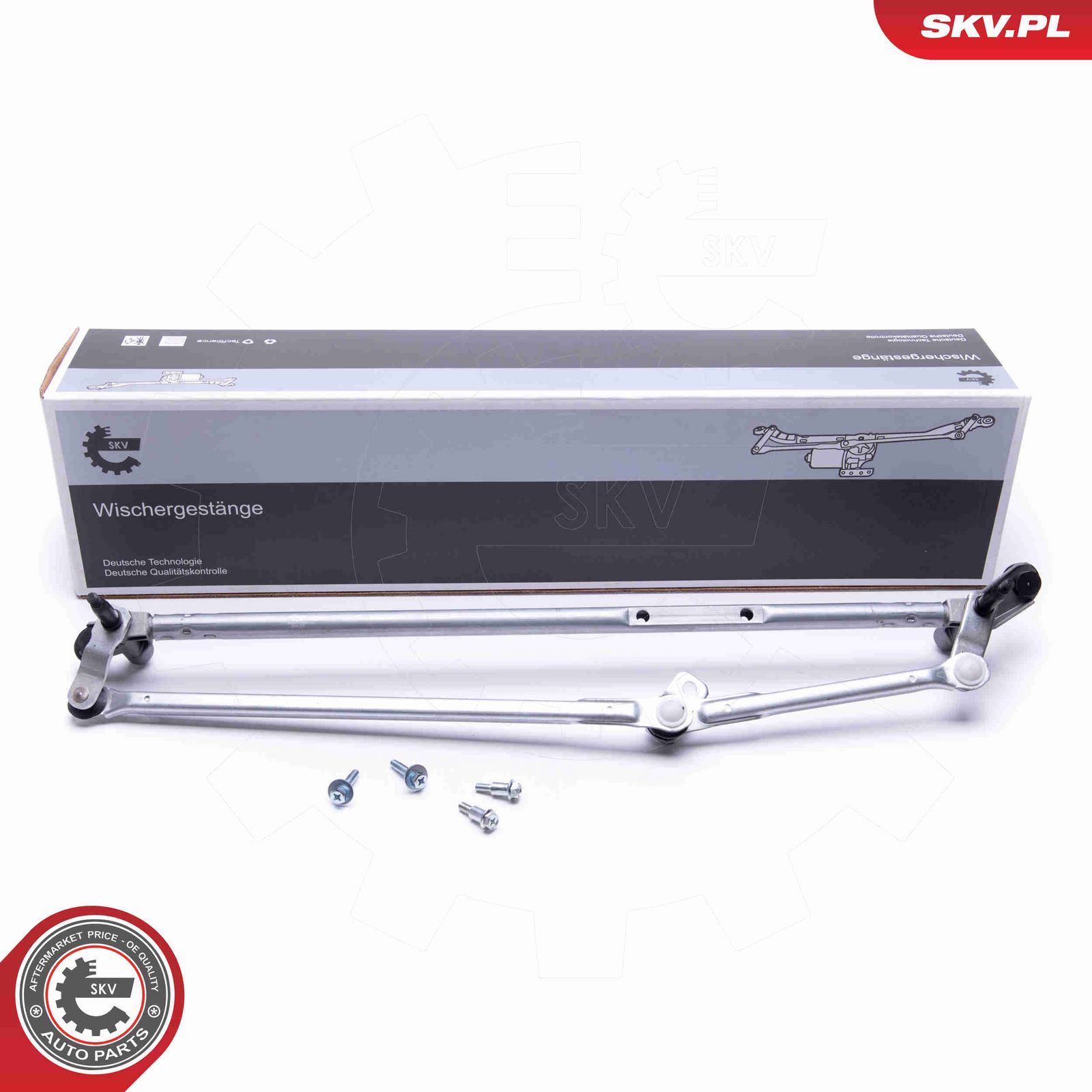 Система тяг и рычагов привода стеклоочистителя