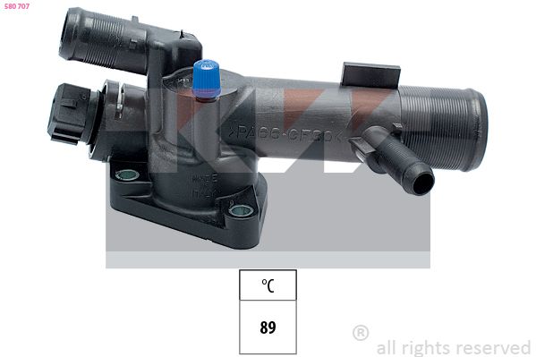 Termostat, środek chłodzący KW 580 707