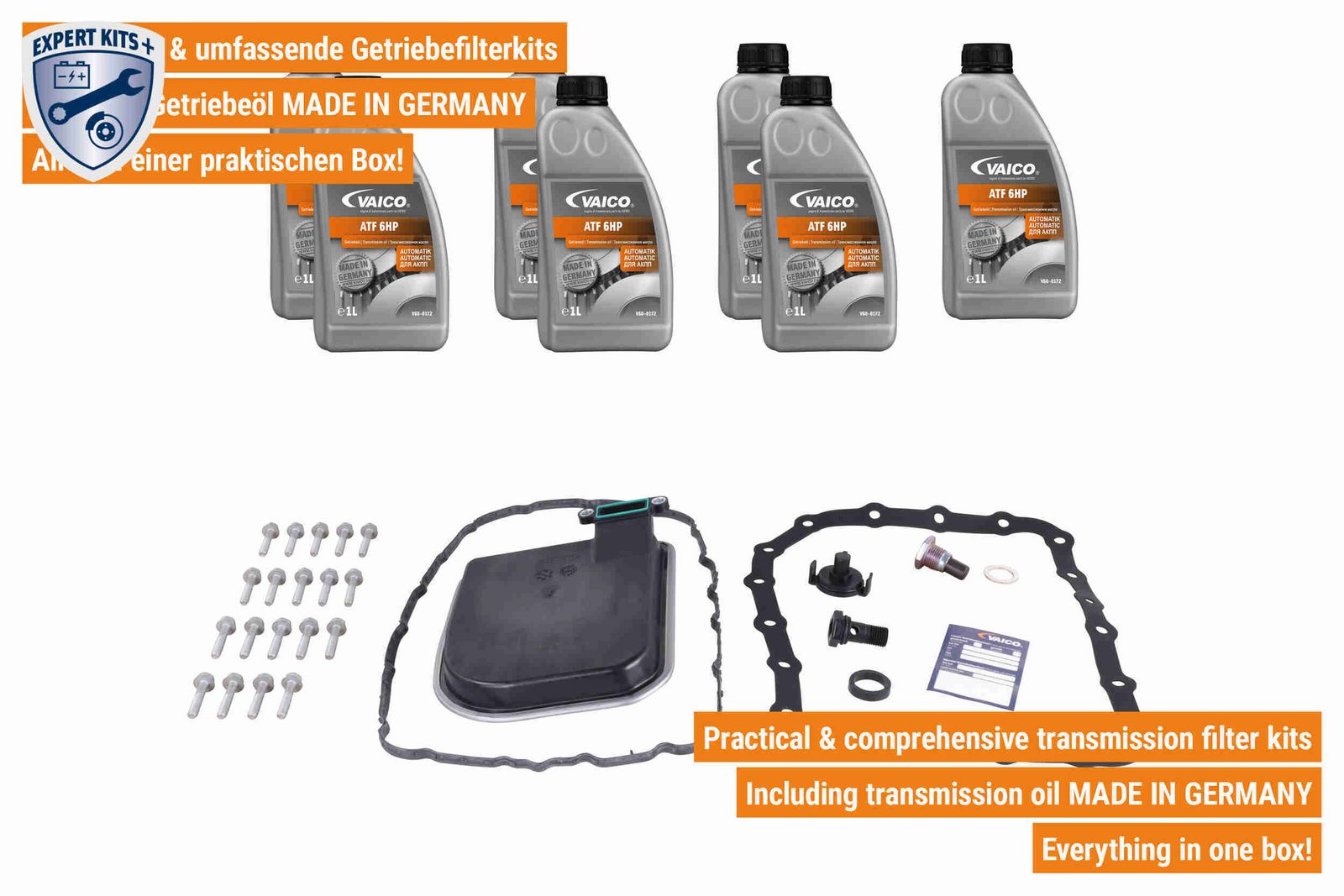 Kit pces, vidange d'huile de boîte de vitesses automatique