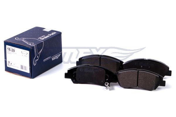 Levně Sada brzdových destiček, kotoučová brzda TOMEX Brakes 18-29