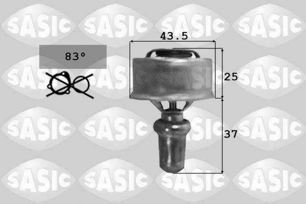 Termostat, środek chłodzący SASIC 9000314