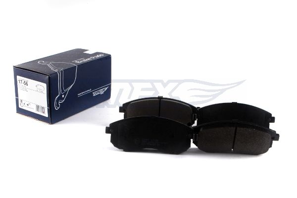 Levně Sada brzdových destiček, kotoučová brzda TOMEX Brakes 17-56