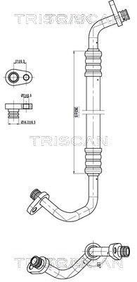 conducta presiune variabila,aer conditionat TRISCAN 9010 28008