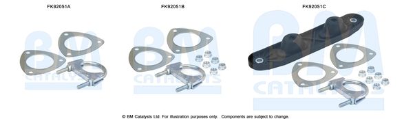 Zestaw montażowy, katalizator BM CATALYSTS FK92051