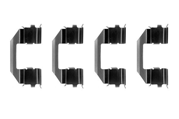 Set accesorii, placute frana TEXTAR 82060700