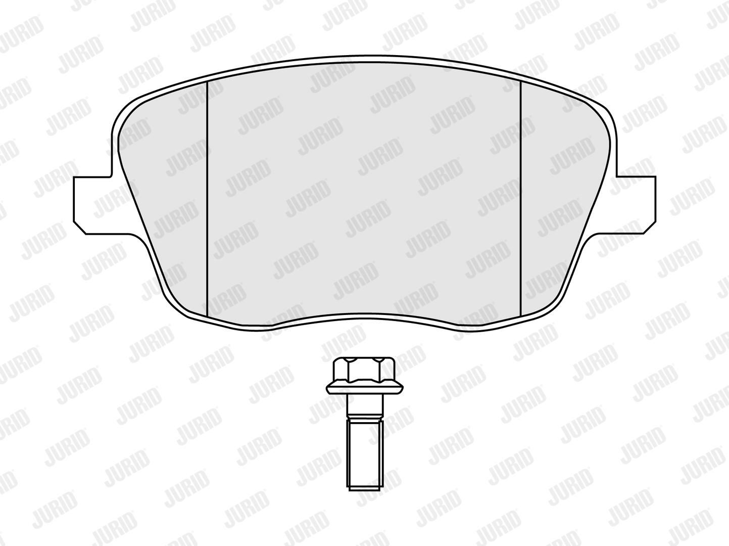 Piduriklotsi komplekt,ketaspidur