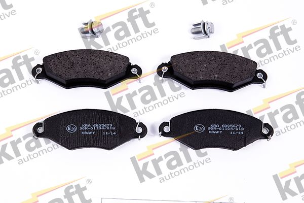 Zestaw klocków hamulcowych, hamulce tarczowe KRAFT AUTOMOTIVE 6005679