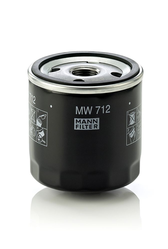 Olejový filtr MANN-FILTER MW 712
