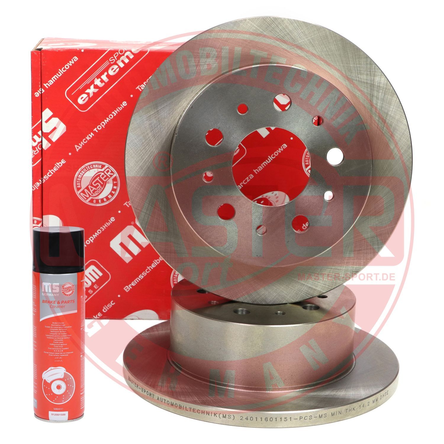 Tarcza hamulcowa MASTER-SPORT GERMANY 24011601151-SET-MSP
