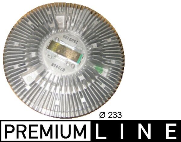 Embrayage, ventilateur de radiateur