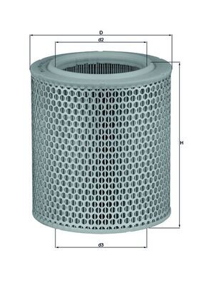 Vzduchový filtr MAHLE LX 478/1