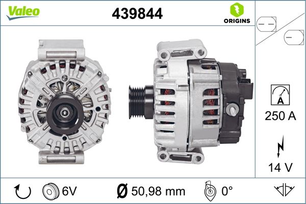 Alternator VALEO 439844