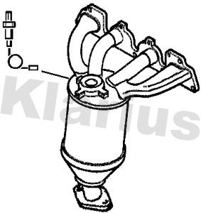 Katalizator KLARIUS 250510J010