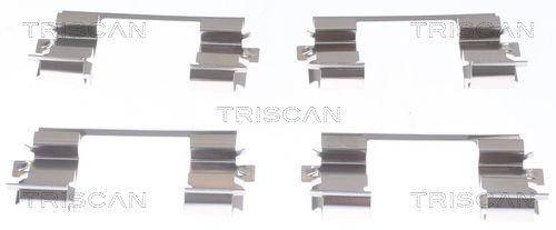 Zestaw akcesoriów, klocki hamulcowe TRISCAN 8105 431637