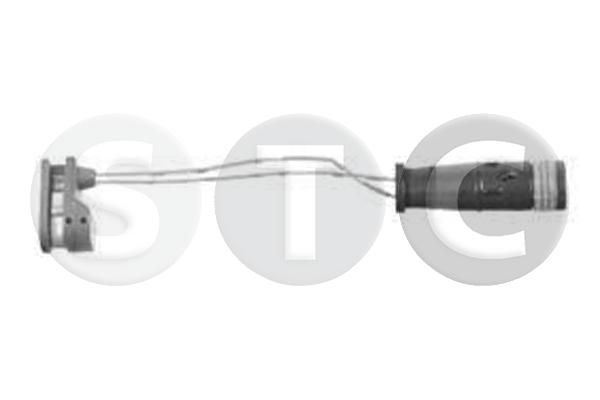 Styk ostrzegawczy, zużycie okładzin hamulcowych STC T402102