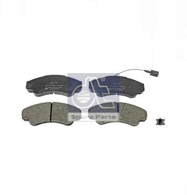Zestaw klocków hamulcowych, hamulce tarczowe DT SPARE PARTS 12.93103