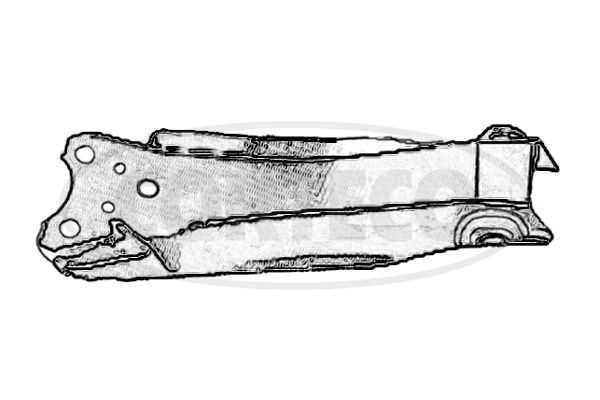 Wahacz, zawieszenie koła CORTECO 49397480