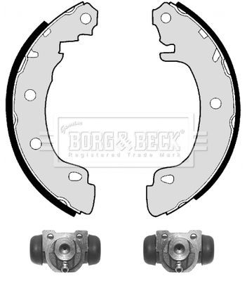 Zestaw szczęk hamulcowych BORG & BECK BBS1036K