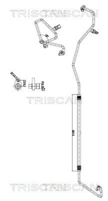 conducta presiune variabila,aer conditionat TRISCAN 9010 10034