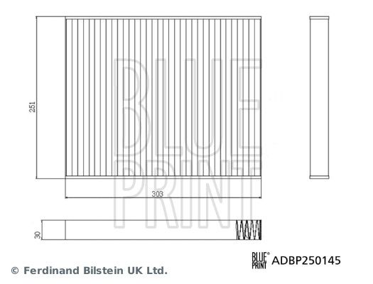 BLUE PRINT ADBP250145