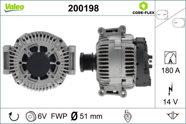 Alternator VALEO 200198