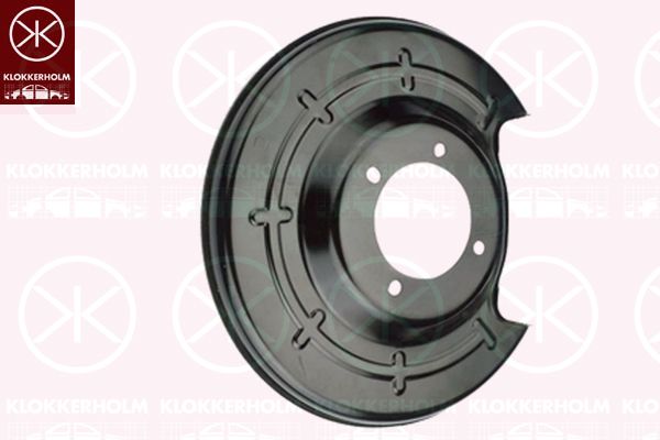 Panel rozbryzgiwujący, tarcza hamulcowa KLOKKERHOLM 5053877