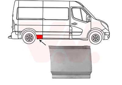 Panou lateral VAN WEZEL 4399142
