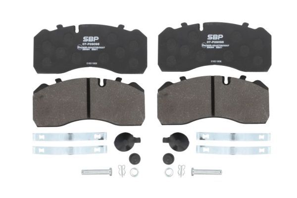 set placute frana,frana disc SBP 07-P29095
