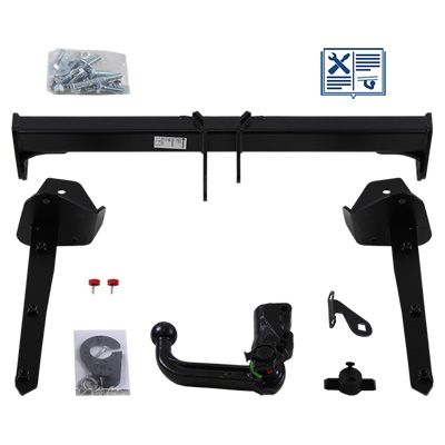 Zestaw zaczepu przyczepy RAMEDER 140416