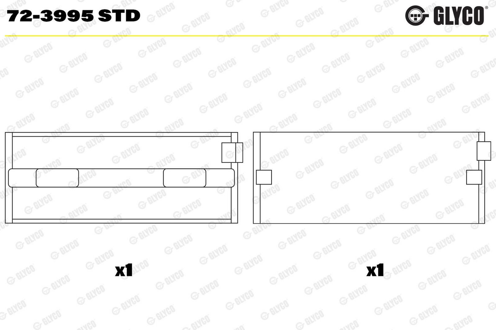 Cuzinet arbore cotit GLYCO 72-3995 STD