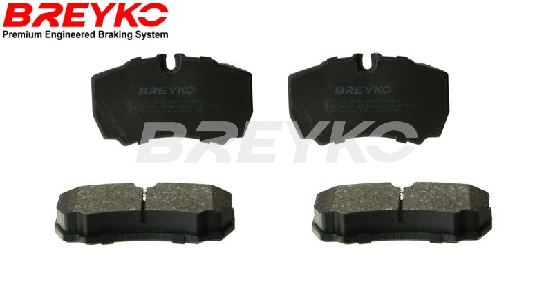 Zestaw klocków hamulcowych, hamulce tarczowe DAVID VASCO Q1535