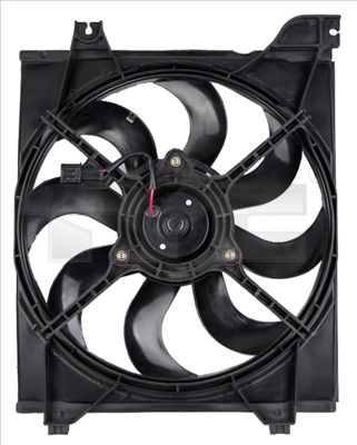 Ventilateur, refroidissement du moteur