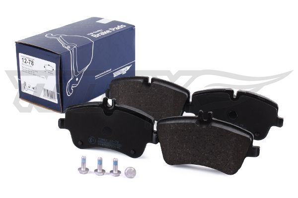 Levně Sada brzdových destiček, kotoučová brzda TOMEX Brakes 12-78