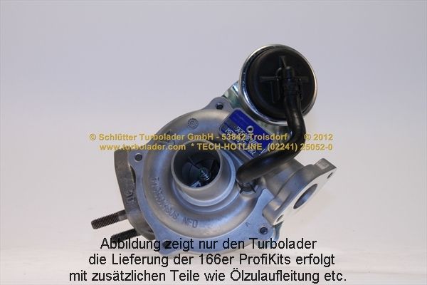 Levně Dmychadlo, plnění SCHLÜTTER TURBOLADER 166-00295