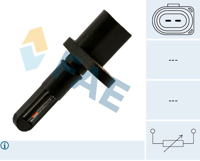 senzor,temperatura aer admisie FAE 33227